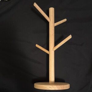 Wooden Mug Tree Stand